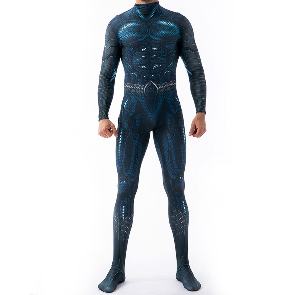 Halloween Aquaman 2 Cosplay Co - Mens Fashion Jumpsuit 评论和价格
