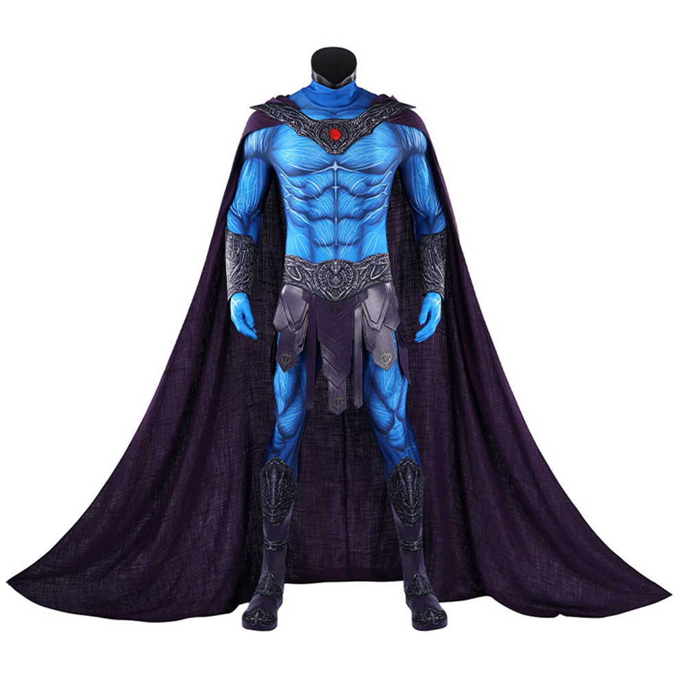 Fantasia Man Skeletor Cosplay  - Mens Fashion Jumpsuit 评论和价格