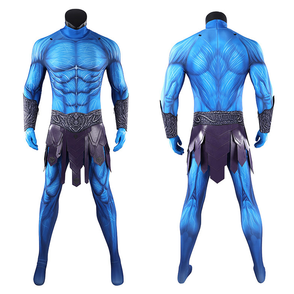 Fantasia Man Skeletor Cosplay  - Mens Fashion Jumpsuit 评论和价格