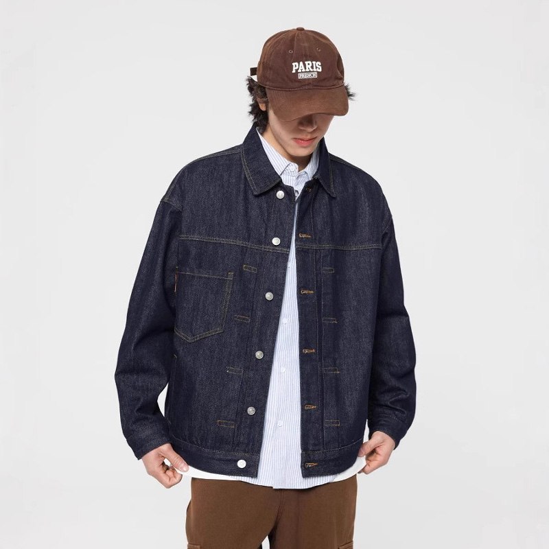 Original Color Denim Jacket Me - Harrington Jacket 评论和价格