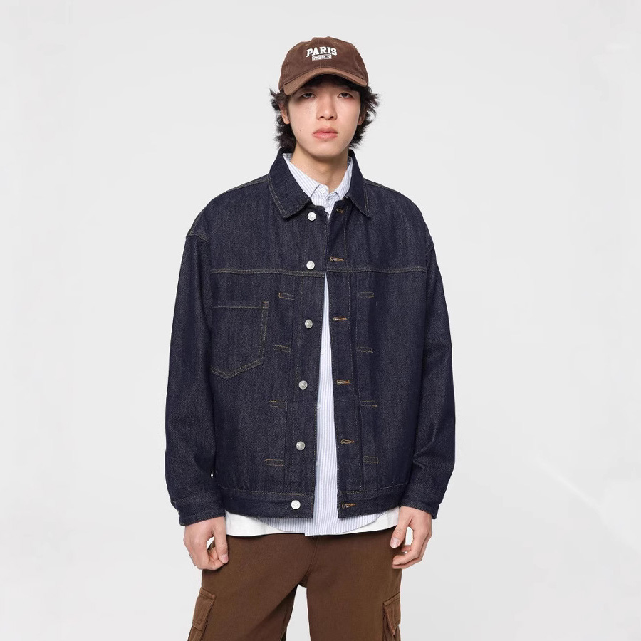 Original Color Denim Jacket Me - Harrington Jacket 评论和价格