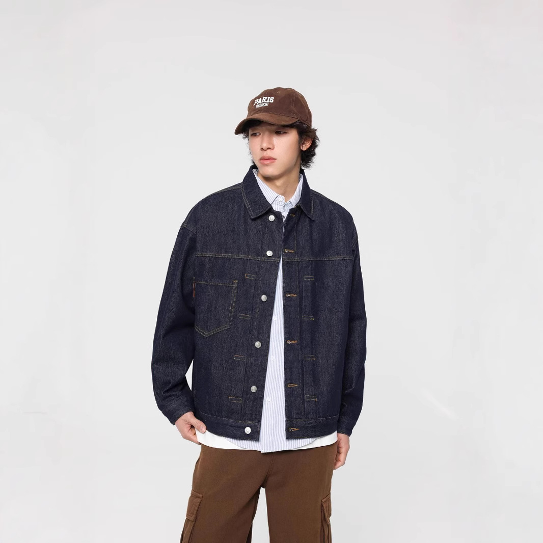 Original Color Denim Jacket Me - Harrington Jacket 评论和价格