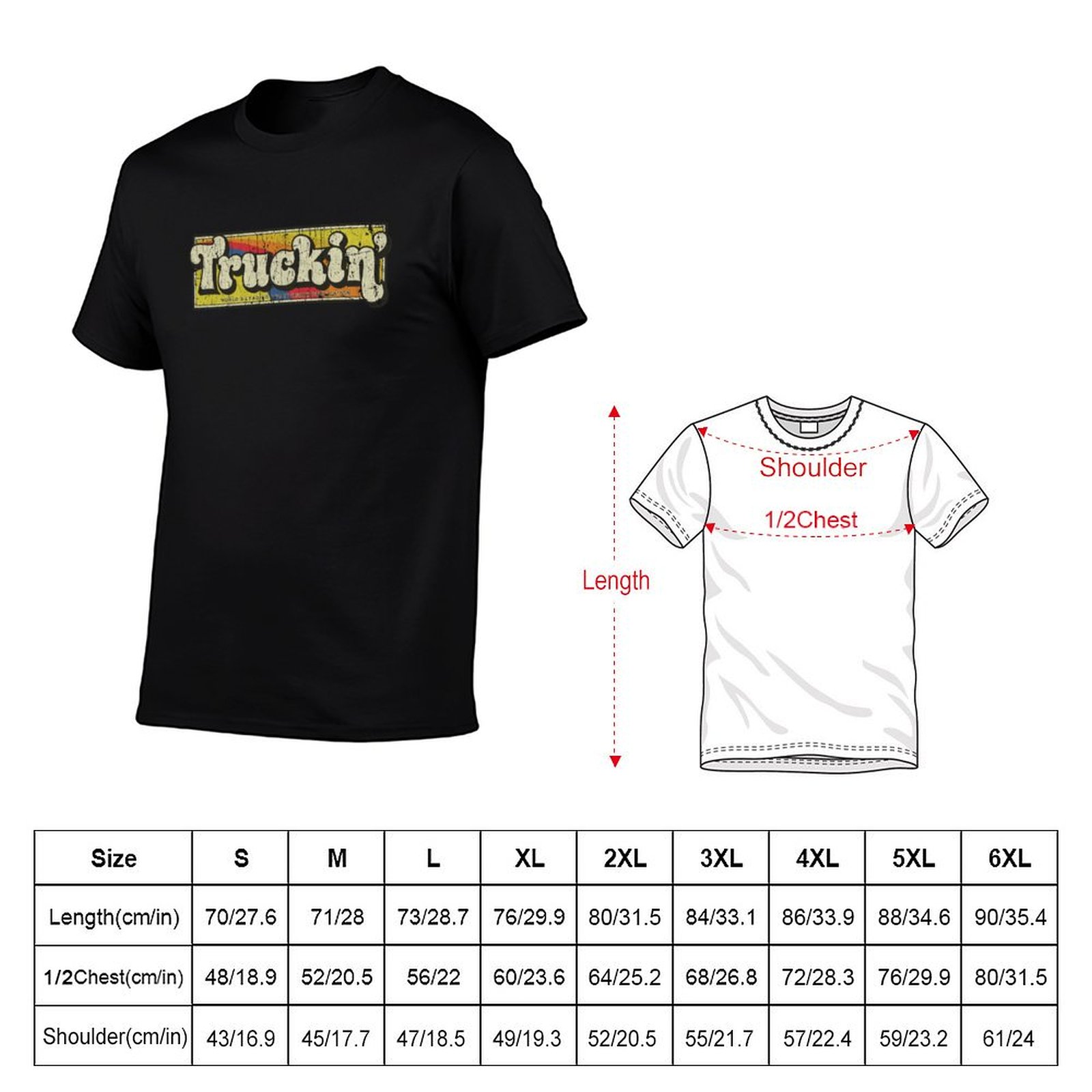 Truckin’ Magazine 1975 T-Shirt - Mens Fashion Magazines 评论和价格