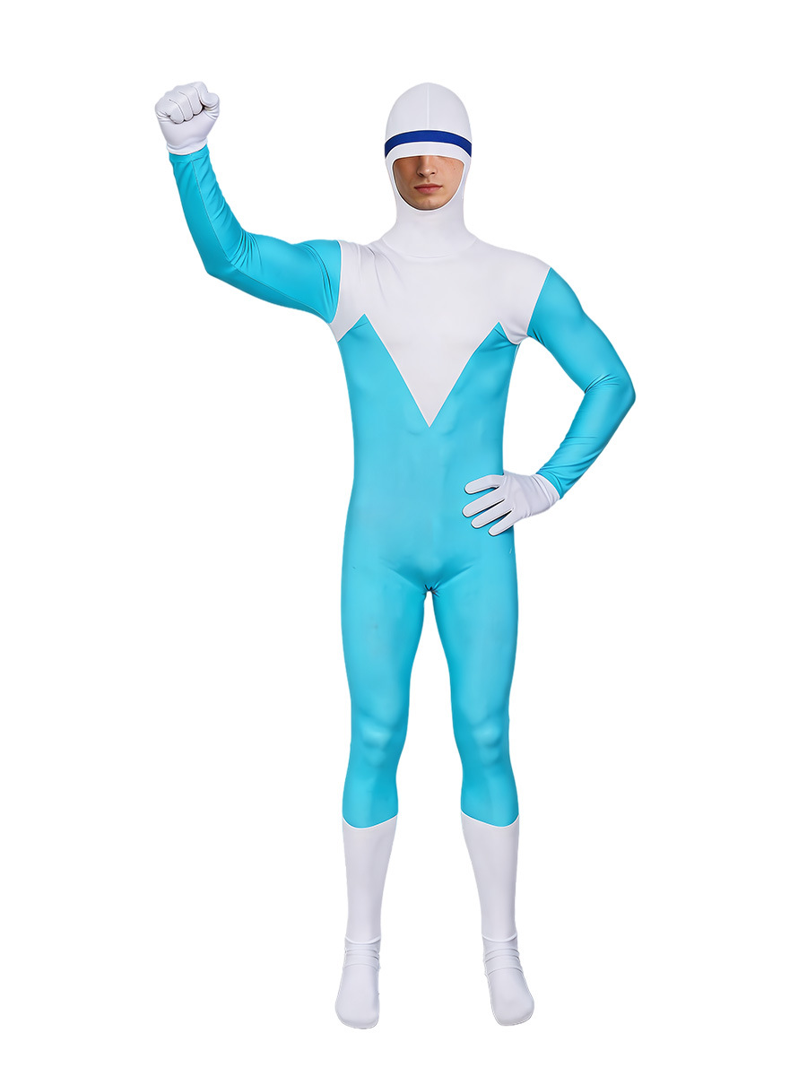 Incredibles cosplay Cool Ice M - Mens Fashion Jumpsuit 评论和价格