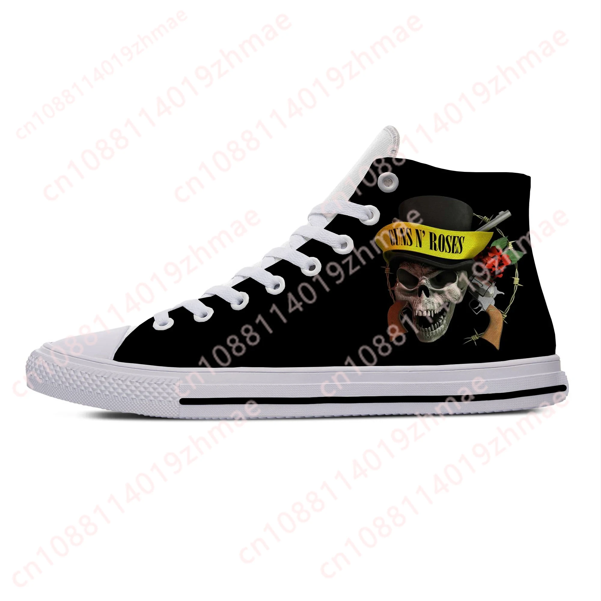 Hot 3D Guns N Rose Heavy Metal - Mens Fashion Trainers 评论和价格