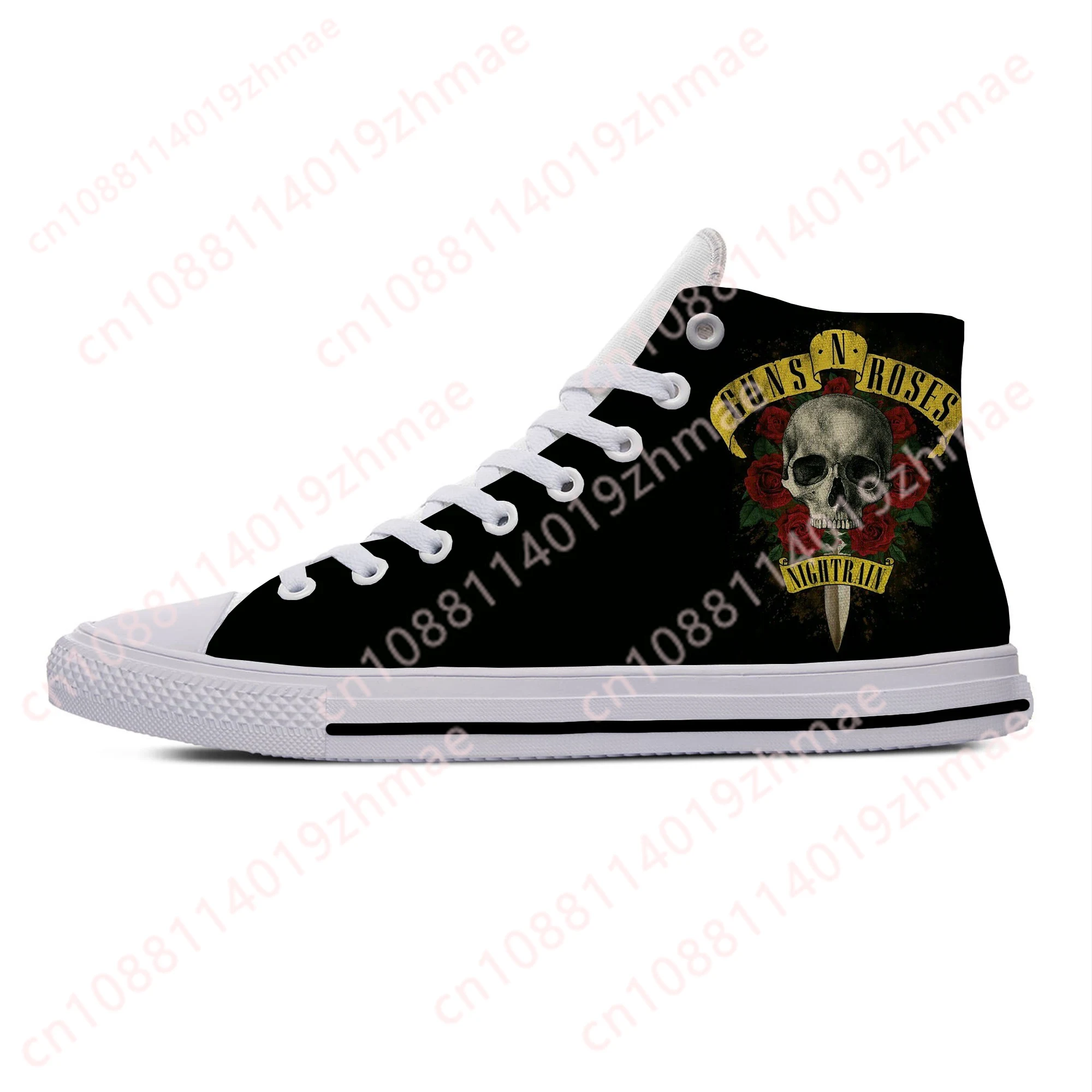 Hot 3D Guns N Rose Heavy Metal - Mens Fashion Trainers 评论和价格