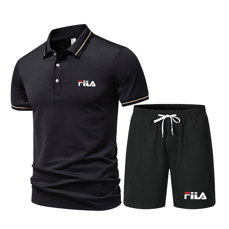 Men's Fashionable 2-Piece Spor - Men'S Fashion Polo Shirt 评论和价格