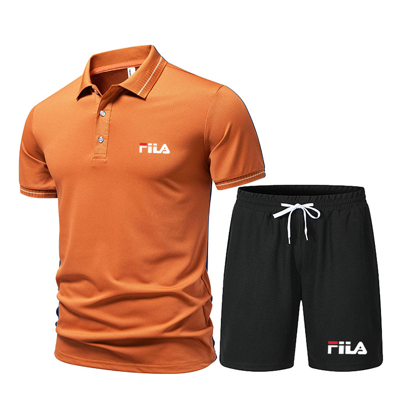 Men's Fashionable 2-Piece Spor - Men'S Fashion Polo Shirt 评论和价格