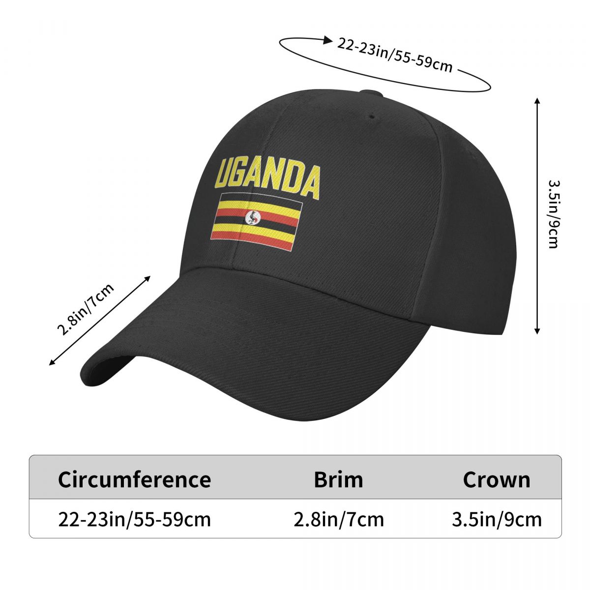UGANDA Name With Flag Sun Base - Men Fashion Uganda 评论和价格