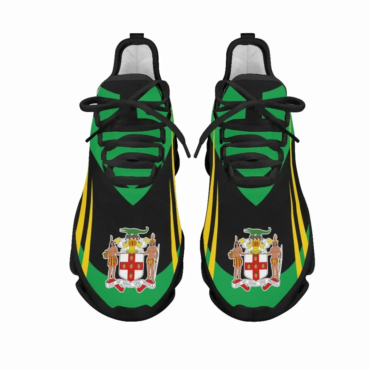 Jamaica Flag Print Shoes Men S - Mens Fashion Trainers 评论和价格