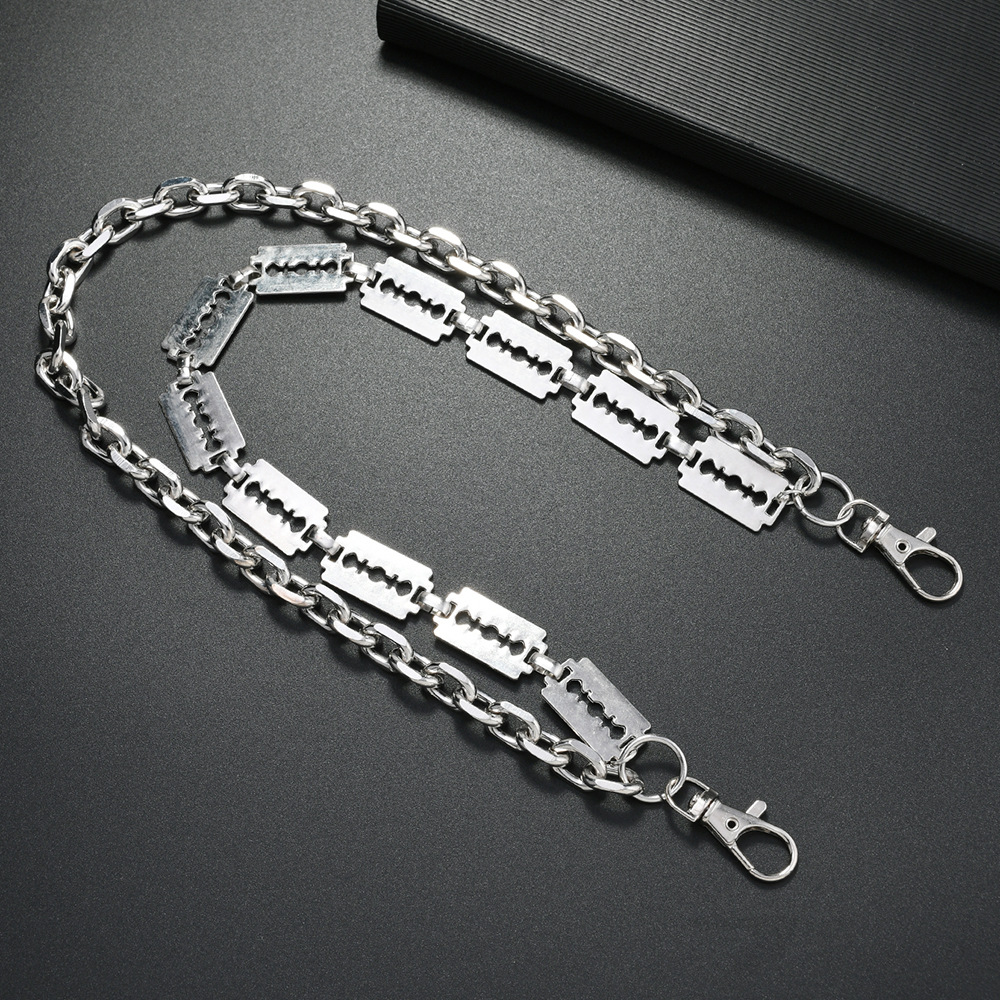 Punk Metal Chain Keychains for - Men'S Fashion Trousers 评论和价格