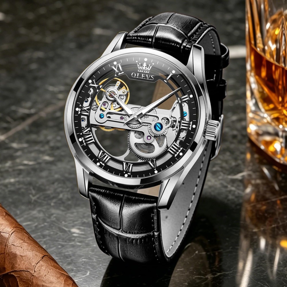 Automatic Skeleton Watch for M - Mens Fashion Style Images 评论和价格