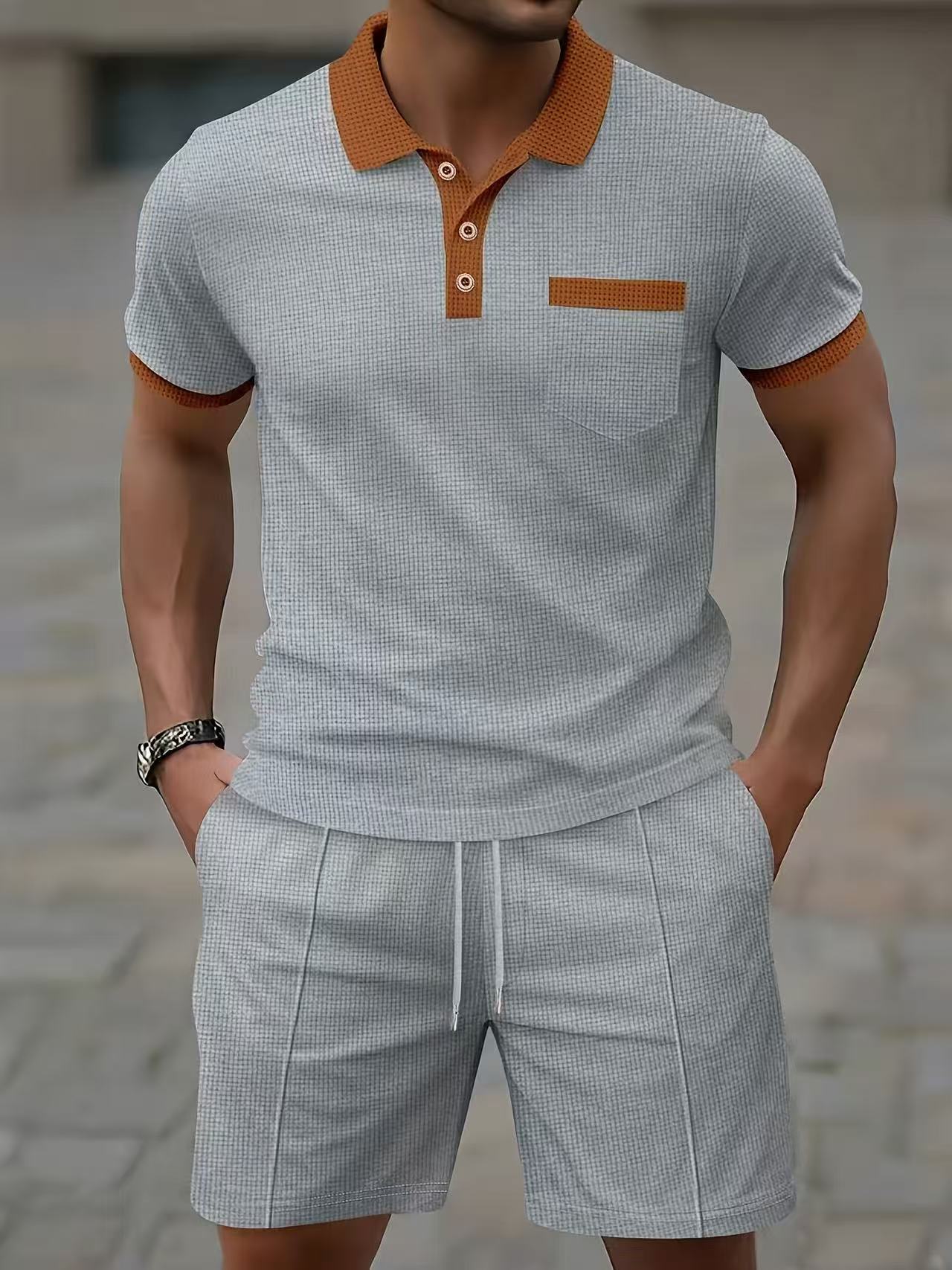 Bestselling men's summer short - Men'S Fashion Polo Shirt 评论和价格