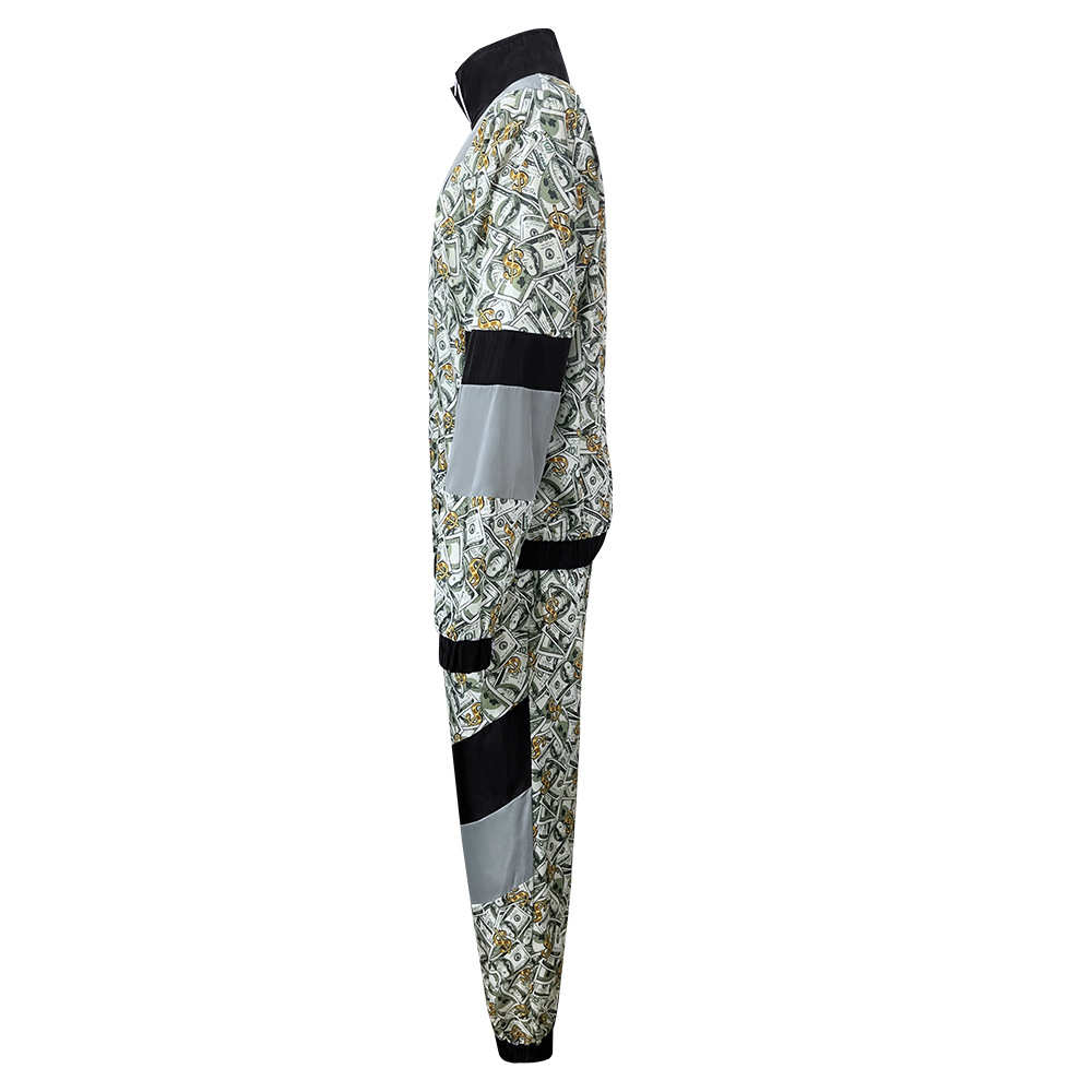 2pcs Set Fashion Printing Disc - Men'S Fashion Trousers 评论和价格