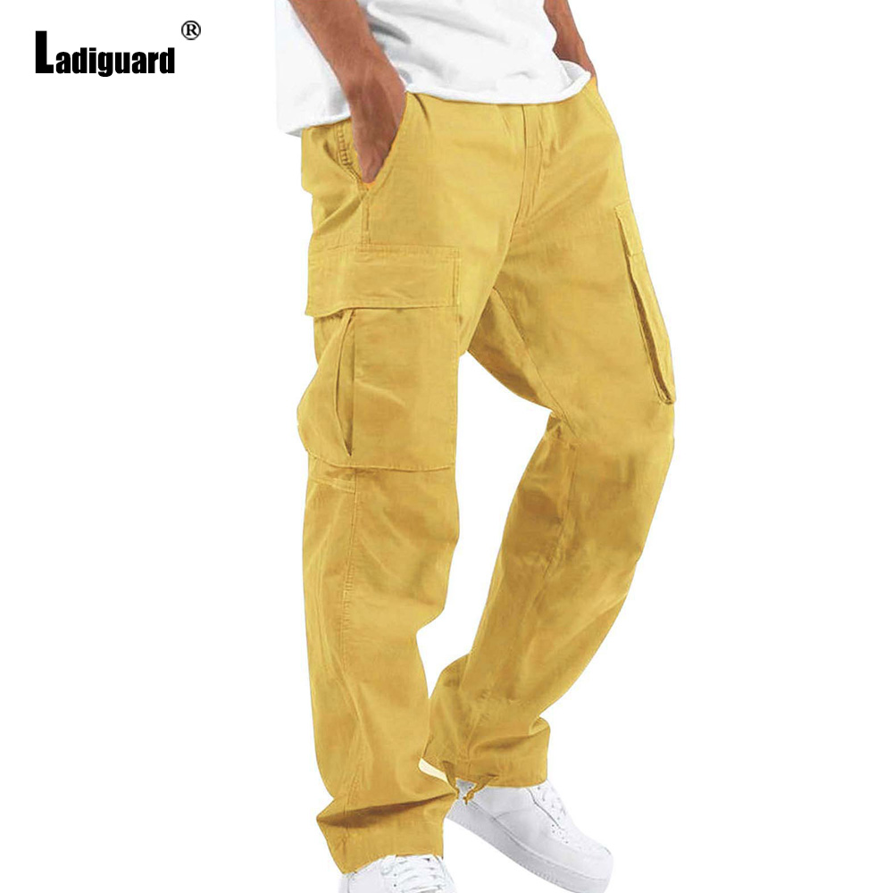 Plus Size 5xl Mens Multi-Pocke - Men'S Fashion Trousers 评论和价格