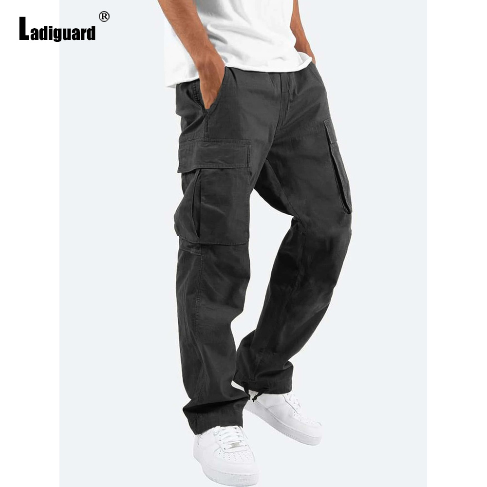 Plus Size 5xl Mens Multi-Pocke - Men'S Fashion Trousers 评论和价格