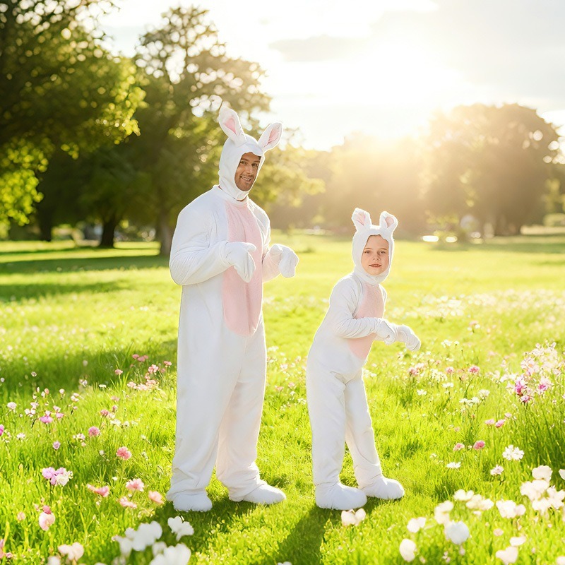 Halloween Adult Animal Rabbit  - Mens Fashion Jumpsuit 评论和价格