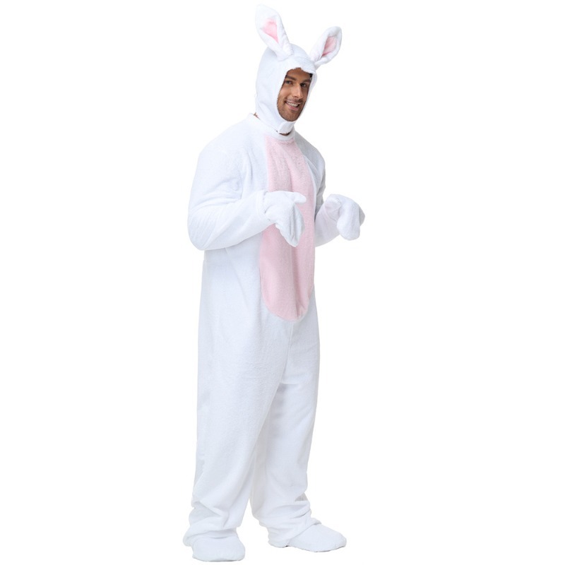 Halloween Adult Animal Rabbit  - Mens Fashion Jumpsuit 评论和价格